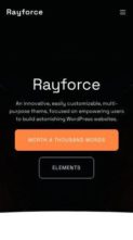Rayforce (screenshot mobile)
