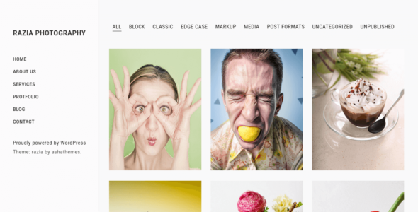 Razia Photography (WordPress)