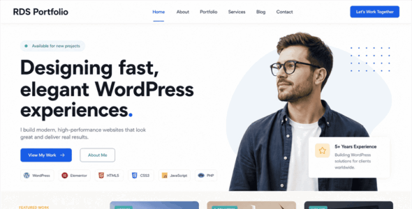 RDS Portfolio (WordPress)