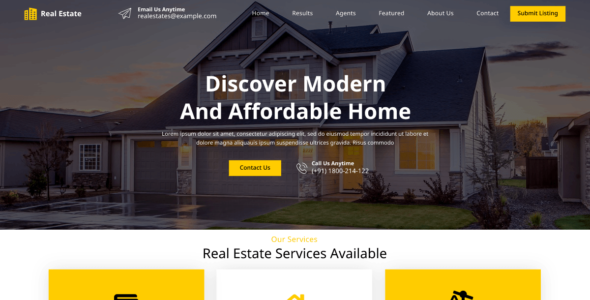 Real Estate Builder (WordPress)