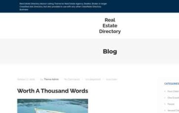 Real Estate Directory (screenshot desktop)