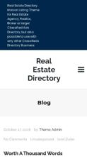 Real Estate Directory (screenshot mobile)