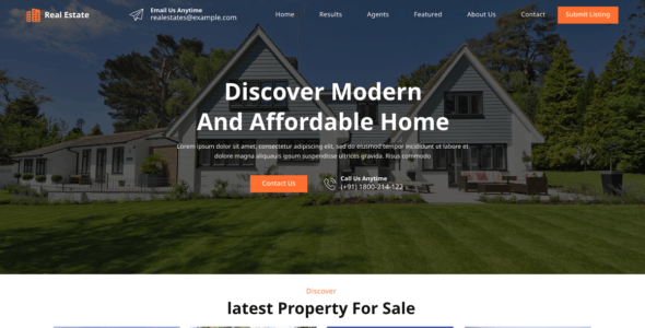 Real Estate Management (WordPress)