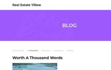 Real Estate Yillow (screenshot desktop)