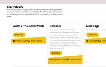 Real Industry (screenshot desktop)