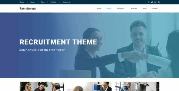 Recruitment (WordPress)
