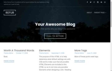 Refur (screenshot desktop)