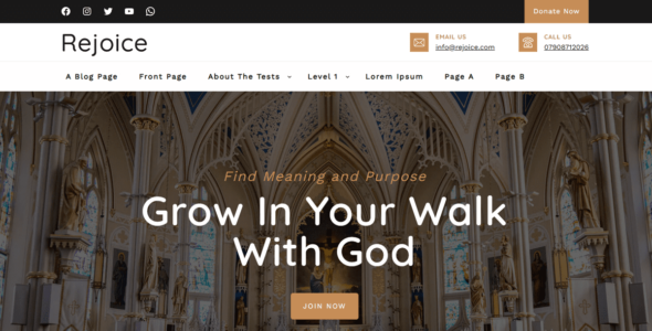 Rejoice (WordPress)