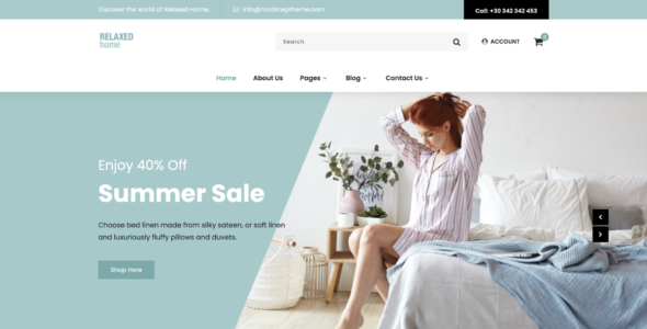 Relaxed Home Lite (WordPress)