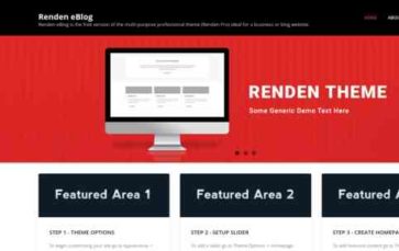 Renden eBlog (screenshot desktop)