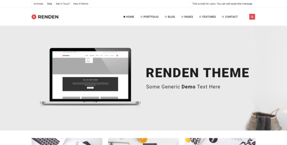 Renden eMinimal (WordPress)