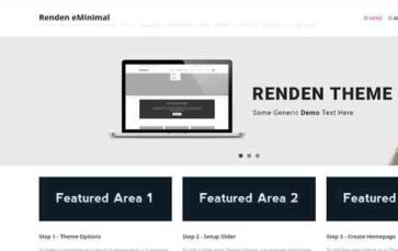 Renden eMinimal (screenshot desktop)