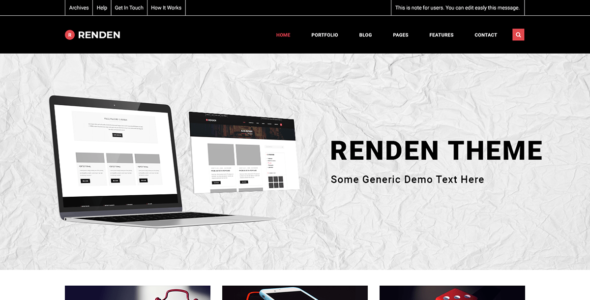 Renden eShop (WordPress)