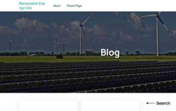 Renewable Energy Lite (screenshot desktop)