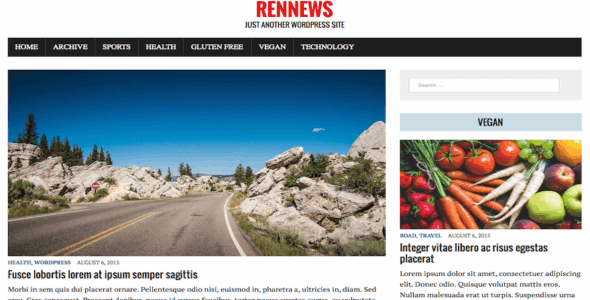 RenNews Child (WordPress)