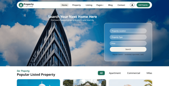 Rental Estate Realtor (WordPress)