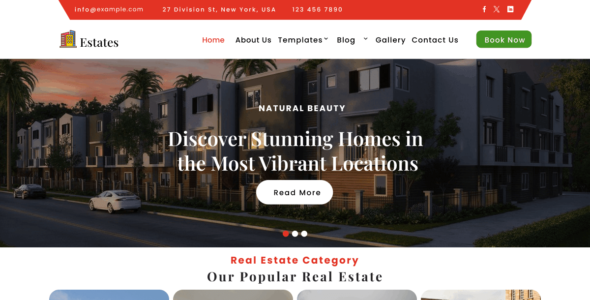Residential Real Estate (WordPress)