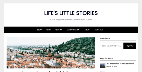 Responsive Blog Era (WordPress)