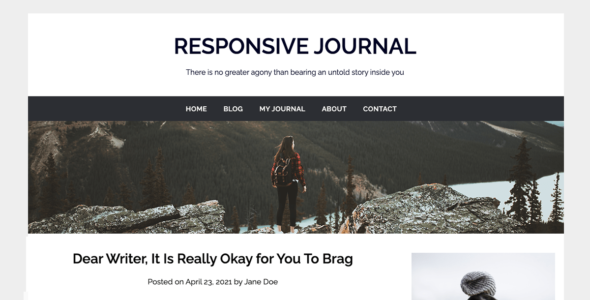 Responsive Journal (WordPress)