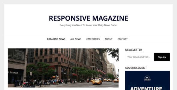 Responsive Magazinely (WordPress)