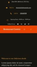 Restaurant Centric (screenshot mobile)