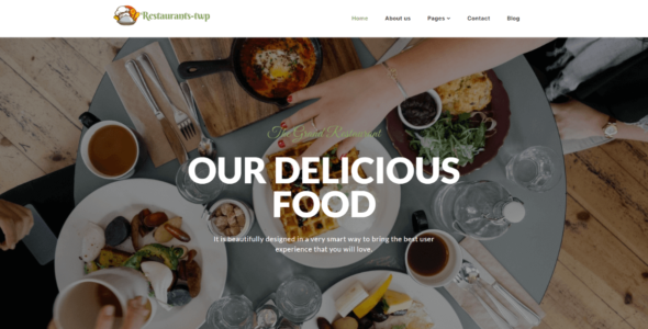 Restaurant Elementor (WordPress)