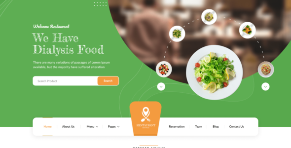 Restaurant Fast Food (WordPress)