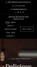 Restoiva Restaurant And Online Food (screenshot mobile)