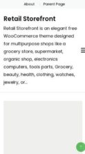 Retail Storefront (screenshot mobile)
