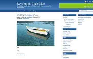 Revolution Code Blue (screenshot desktop)