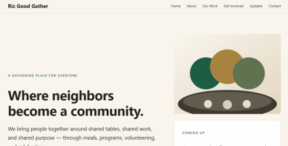 Ric Good Gather (WordPress)