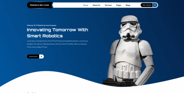 Robotics Services (WordPress)
