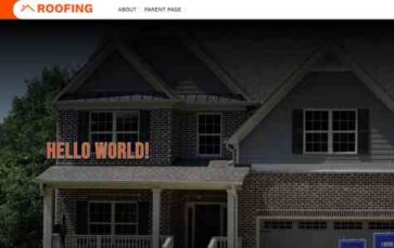 Roof Water Proofing (screenshot desktop)