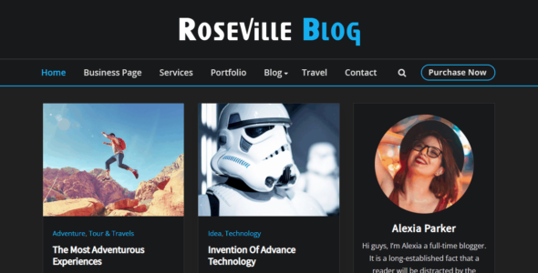 Roseville Blog (WordPress)