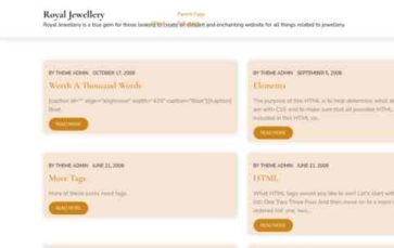 Royal Jewellery (screenshot desktop)