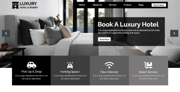 Royal Luxury Hotel (WordPress)