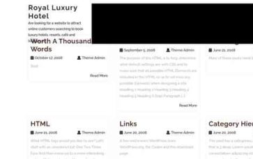 Royal Luxury Hotel (screenshot desktop)