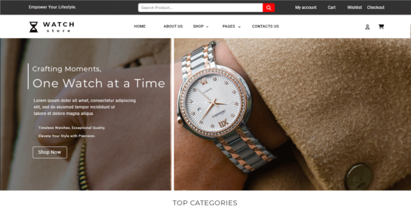 Royal Watch Store (WordPress)