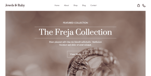 Ruby Ecommerce (WordPress)