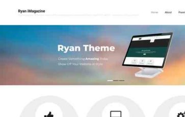 Ryan iMagazine (screenshot desktop)