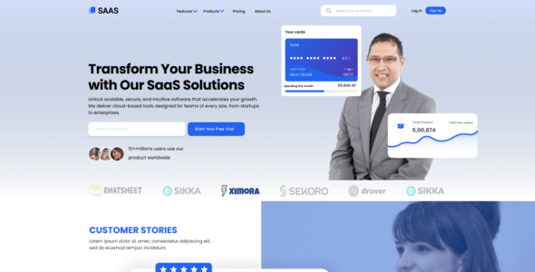 SAAS Agency (WordPress)