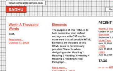 Sadhu (screenshot desktop)