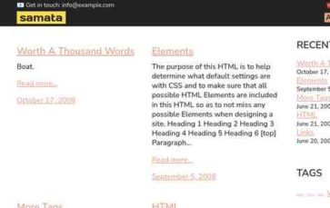 Samata (screenshot desktop)