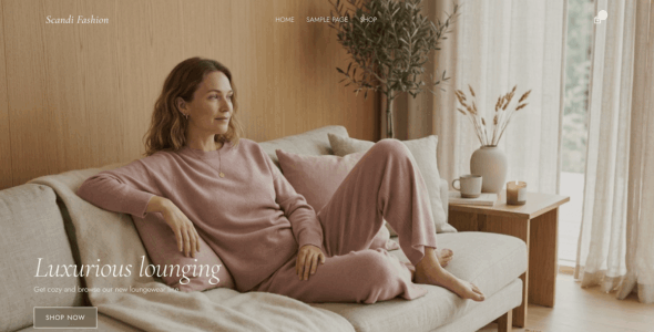 Scandi Fashion Nook (WordPress)