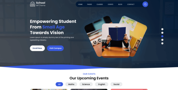 School Classroom (WordPress)