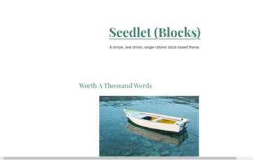 Screenshot Desktop Seedlet (Blocks) - (screenshot desktop)