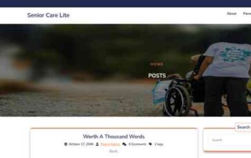 Senior Care Lite (screenshot desktop)