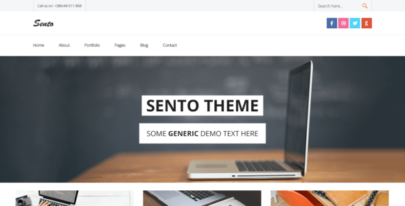 Sento Blog (WordPress)