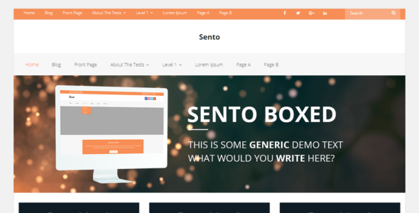 Sento Boxed (WordPress)