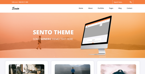 Sento eBlog (WordPress)